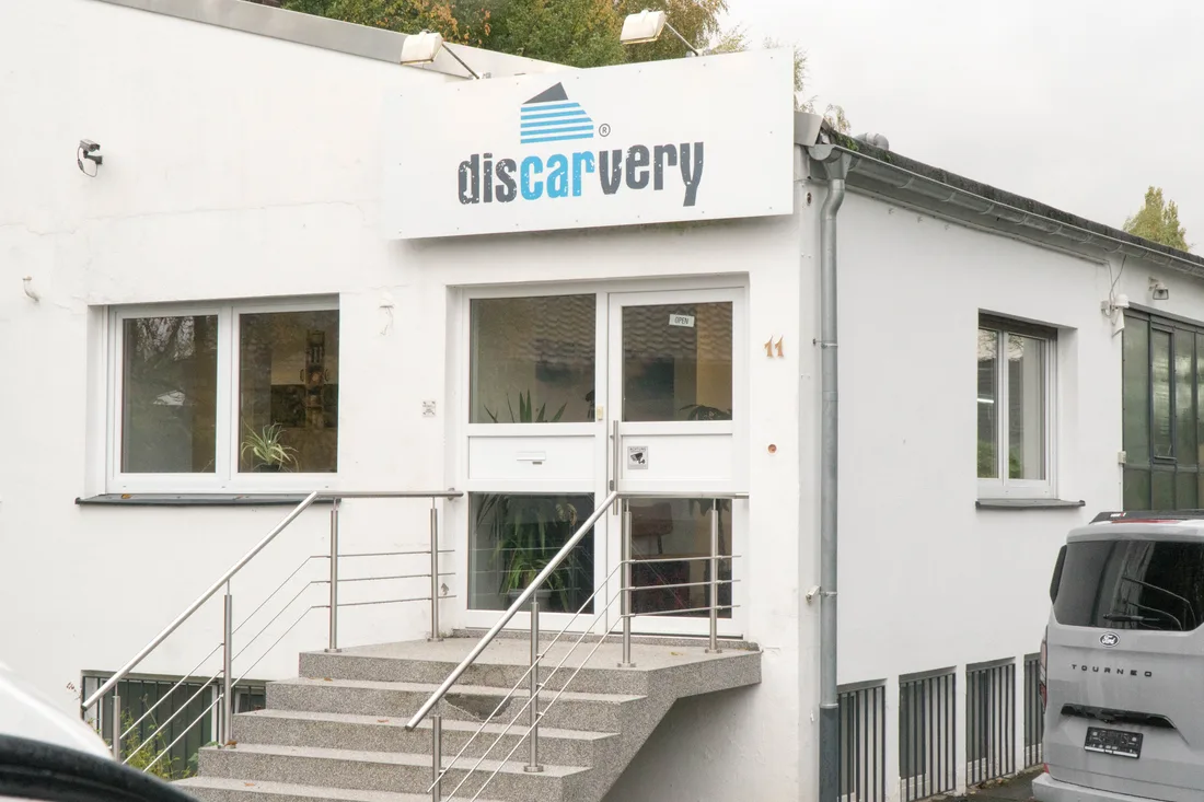 Eingang zum Discarvery Betrieb in Bochum